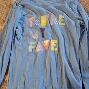 Girls size Large 10/12 You're My Fav Shirt